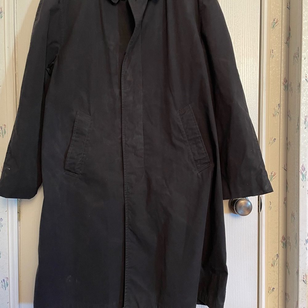 Classic Black Navy Men's Pea Coat